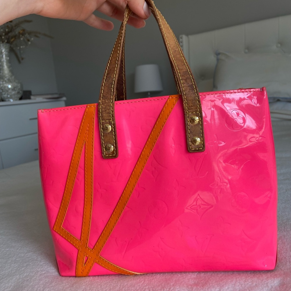 Louis Vuitton Robert Wilson pink mini tote bag